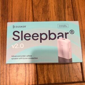 Like New! Dusker Sleepbar v2.0 Under Pillow Speaker Bone Conduction Sleep Audio